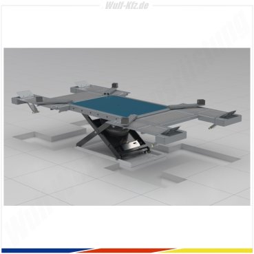 Preview: Herkules Karosseriehebebühne AirgoMatic Compact 2810 DUO